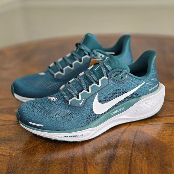 Nike Zoom Pegasus 41 NFL Philadelphia Eagles Team Issued PE Men's 9 FZ5083-300 - Picture 14 of 15